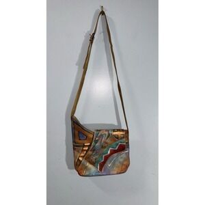 Anuschka Multicolor Crossbody Bag